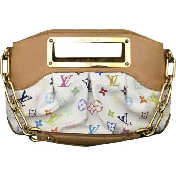 Louis Vuitton Handbags - 357887L Louis Vuitton Hand Bag Judy White Monogram Multicolor
